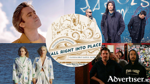 Among the headline acts at Fall Right Into Place are (clockwise LtoR): Villagers, Bell X1, ASIWYFA, and Saint Sister.