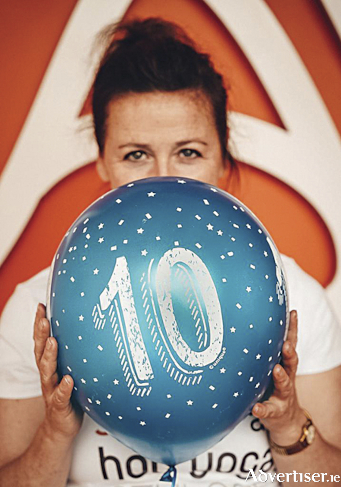 Hot Yoga Athlone celebrates 10 successful years of business this month - the studio first opened by Tricia Fleming in August 2011 when there was only a small number of hot yoga facilities in Ireland.
