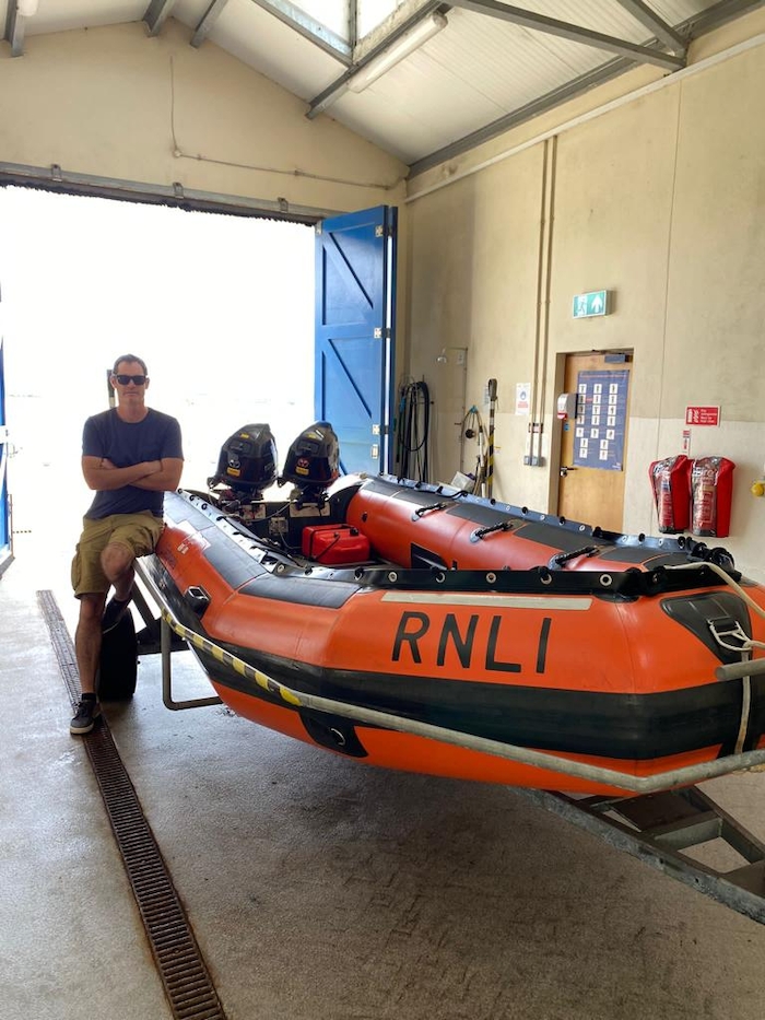 Ciaran Needham who is the new Achill Lifeboat Operations Manager
