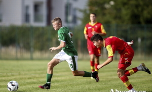 Kyle Fitzgerald played two friendlies for the Republic of Ireland U15s against Montenegro last week.