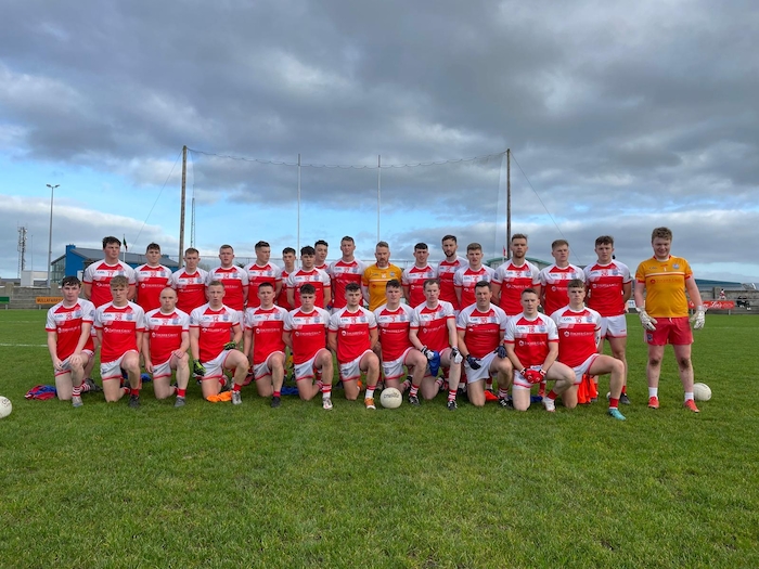 Final bound: Belmullet booked their spot in the Mayo GAA SFC Final with a win over Westport. Photo: Mayo GAA/Twitter 