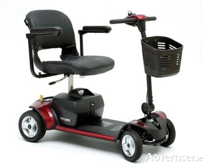 The Elite Travel Scooter, available from Homecare Medical.