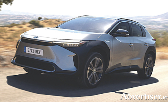 Toyota has unveiled their first all-electric car, the new bZ4X. The SUV is the first model in their new series of bZ (beyond Zero) battery electric vehicles (BEVs).