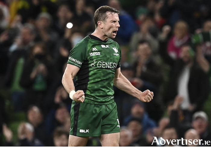 Good news for Connacht: Jack Carty, enjoying his rugby and leadership role at Connacht, signs on for another three years.   Photo by Brendan Moran/Sportsfile