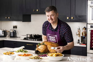 Chef Gareth Mullins, picturedlaunchingsafefood&#039;s&lsquo;Trust the Meat Thermometer&rsquo;Christmas campaign encouraging home chefs to use a meat thermometer when cooking the all-important turkey this festive season. New research fromsafefoodreveals twenty seven per cent of us are concerned about undercooking their turkey while seven per cent are concerned about overcookingand serving a dry turkey.safefoodadvises that the meat thermometer needs to reach seventy five degreesCelsiusto ensure it is cooked properly and ready to eat.