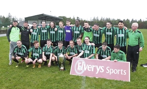 Champions: Ballyheane claimed their first ever Super League title last weekend after their win over Manulla. Photo: Mayo League. 