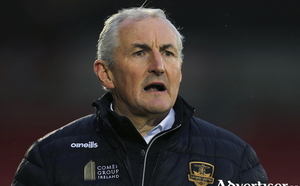 Galway United manager John Caulfield.