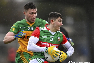 Out of action: Tommy Conroy has been ruled out of action after picking up a serious knee injury this week playing for NUIG. Photo: Sportsfile. 