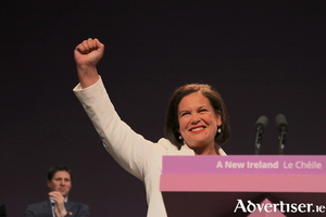 Sinn Fein president, Mary Lou McDonald TD.