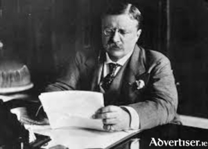 President Theodore Roosevelt, not only read voraciously but is credited with writing 150,000 letters. 