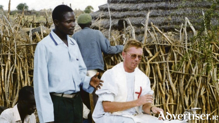 Fr Declan O'Toole pictured in Uganda.