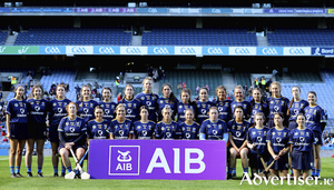 All Ireland Intermediate Club finalists Salthill Knocknacarra. The Galway team lost to title holders St Rynagh&#039;s in Corke Park.   Photo: &copy;INPHO/Ryan Byrne