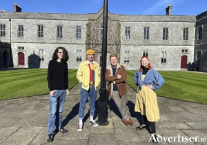 Members of the ISDA 2022 committee (LtoR): &Oacute;rlaith NicC&aacute;ba, Noel Minogue, Adam O&#039;Connor, and Chloe Naomi.