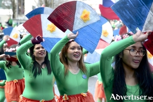 Members of Galway city's St Patrick's Day parade of 2019. Photo:-Mike Shaughnessy