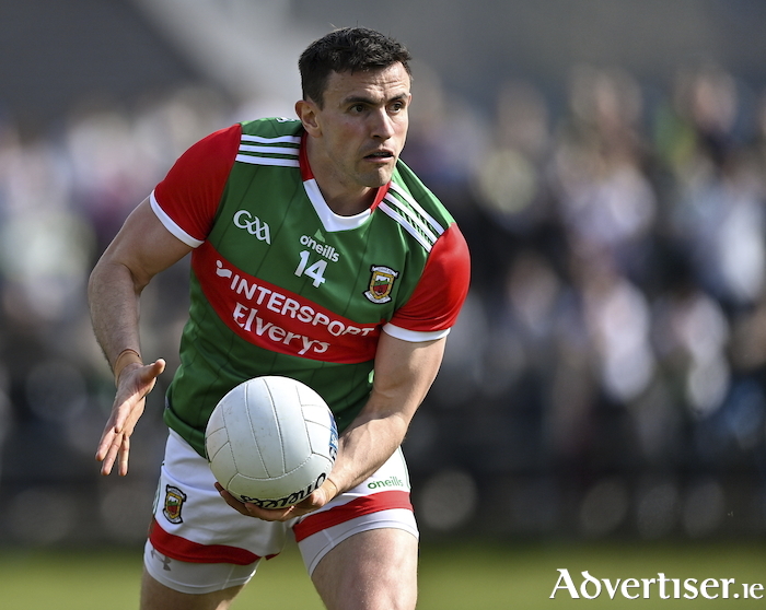 Back and in form: Jason Doherty was back in excellent form for Mayo against Kildare last Sunday. Photo: Sportsfile. 