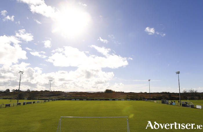 The main pitch at Salthill Devon's Drom facility.