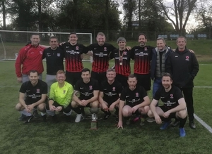 Cup winners: Westport United won the Mayo League Masters Cup on Wednesday night. Photo: Mayo League 