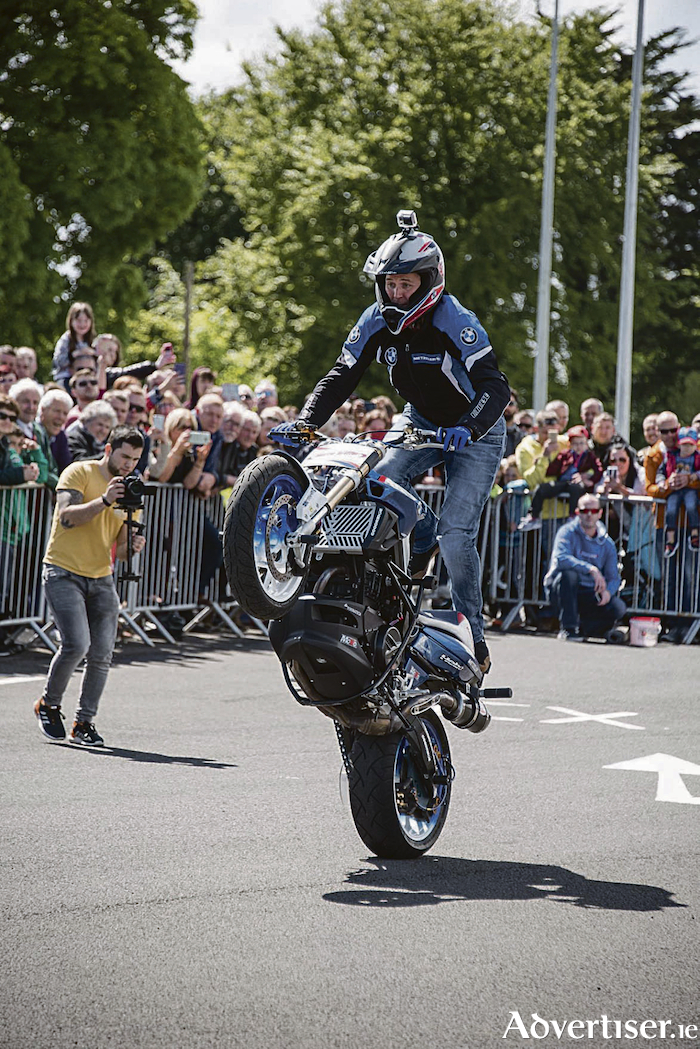 There will be a charity event in aid of Bike Fest West at The Galway Plaza this Sunday May 15. It will consist of a Monster Bike Exhibition and a Charity Run. The world-renowned charity stunt rider, Mattie Griffin, will perform as well. It will take place between 12-4 with the Charity Rally taking place between 11-1pm. The people at Blood Bikes provide a very important service when it comes to delivering life-saving blood for transfusion and your support for this spectacualr event is welcome.
