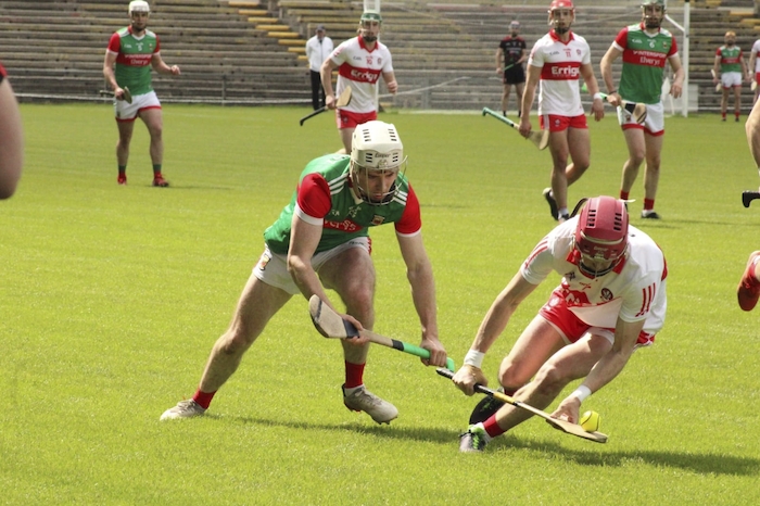 Final bound: Mayo booked their spot in the Christy Ring Cup final with a five point win over Derry. Photo: Mayo GAA 