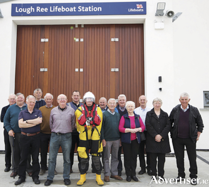 Representatives from Moate Men's Shed were recent visitors to the new RNLI lifeboat station at Coosan Point
