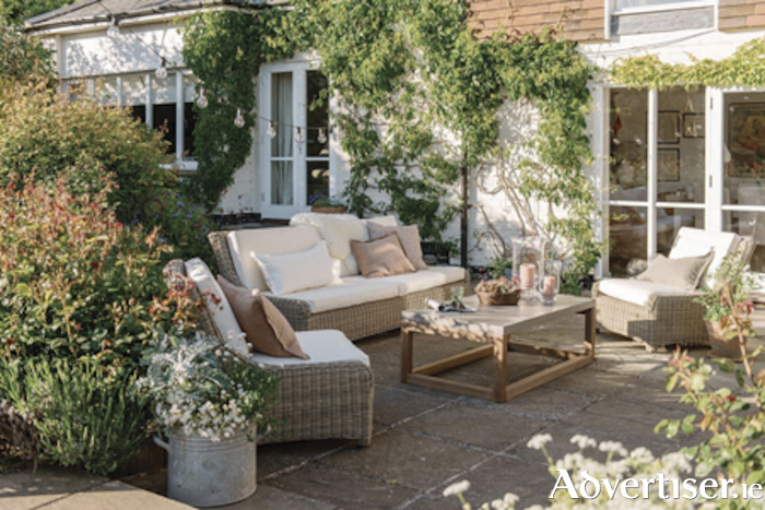 All the pieces in Neptune’s Hayburn garden seating collection have open, sweeping sides, making them ideal for gathering in a circle or around a firepit to create a sociable setting. They’re also made from our practical ‘all-weather wicker’. Choose from an armchair, a loveseat and a sofa that’ll seat between three and four. Neptune’s Hayburn Relaxed Sofa, priced at €2,555. 