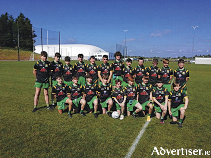 The Tubberclair Under 15 panel who competed at the Feile Peil na nOg on Saturday last