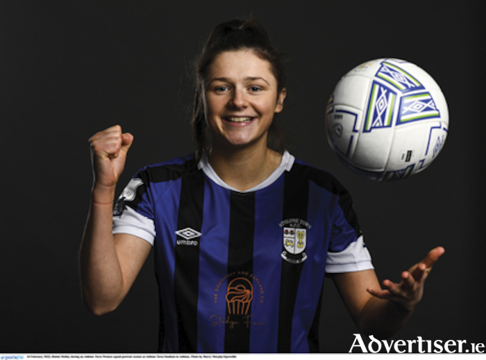Roisin Molloy was to the scoring fore for the Athlone Town women’s team, netting the second goal in a 2-1 victory over Bohemians FC.  Photo by Harry Murphy/Sportsfile 