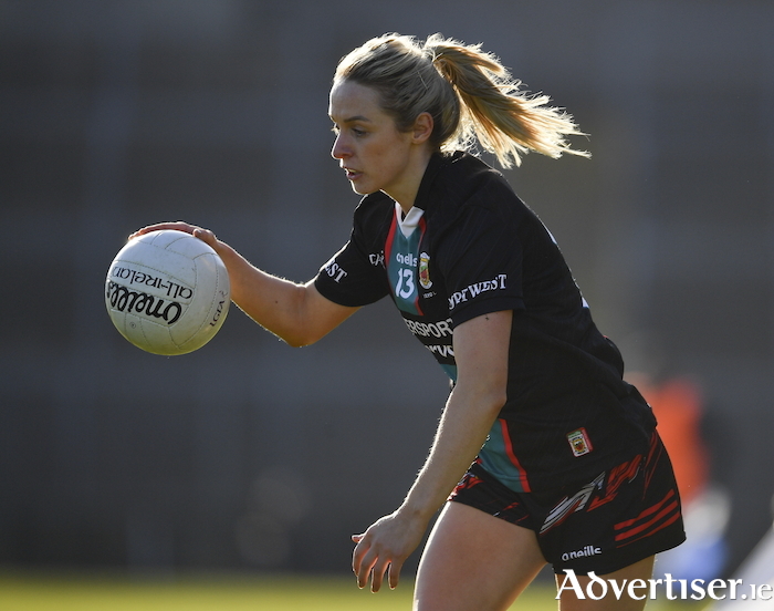 Looking to topple Tipp:  Lisa Cafferky will be hoping Mayo can see off Tipperary on Saturday lunchtime. Photo: Sportsfile. 