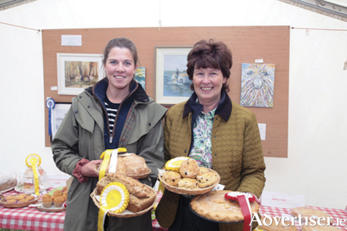 Pictured are Melissa and Majella Glynn who were rewarded for their baking exploits at the Athlone Agri Show last Sunday
