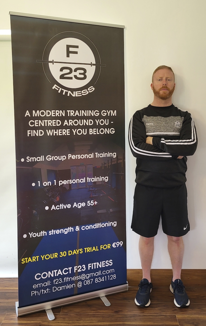 Get fit and healthy with Damien Coleman and F23 Fitness in Balla, who are holding an open day this Sunday, June 26. Scan the QR code in their ad for more information. 