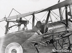 The Irish Airman, Maj Robert Gregory died flying the Sopwith F.1 Camel in northern Italy.