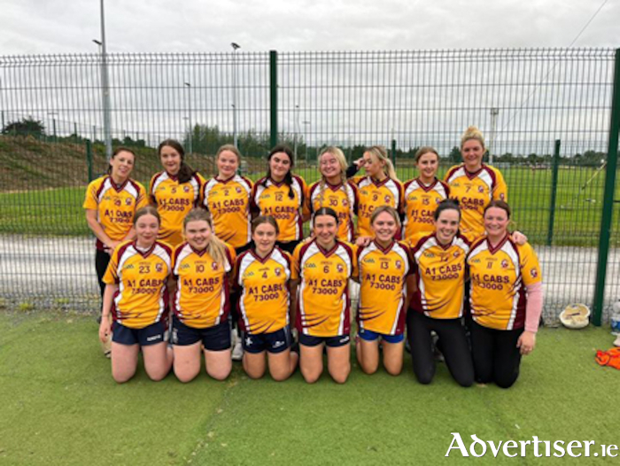 Girls pictured at training for Southern Gaels adult camogie team in Pairc Chiaráin, Athlone, recently