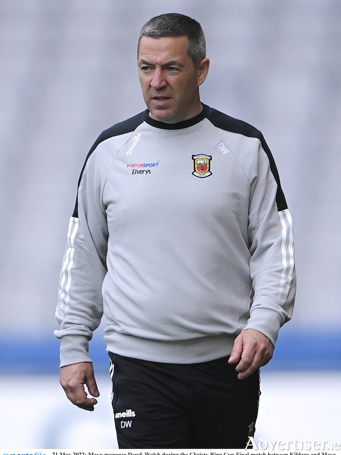 Stepping aside: Derek Walsh has stepped down as Mayo senior hurling manager after four years in charge of the team. Photo: Sportsfile. 