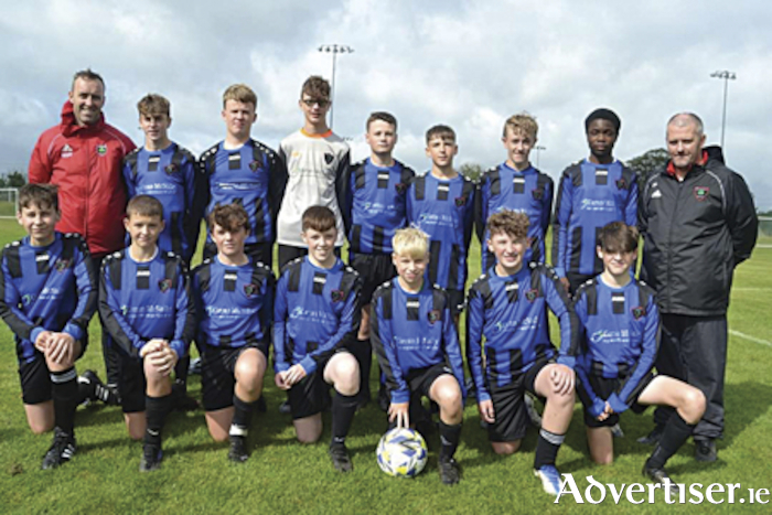 The Willow Park U15 side which was defeated in the cup final of the Seamus O’Brien Memorial Tournament at the weekend.