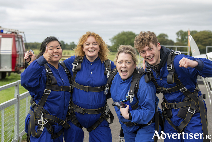 Portershed Parachute Jump for Irish Guide Dogs for the Blind . Andrew Downes, XPOSURE