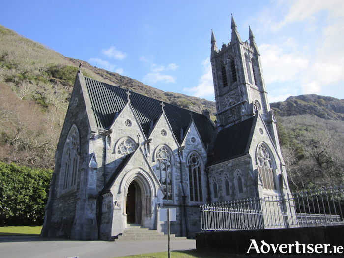 The ‘Gothic’ church at Kylemore where Mitchell and Margaret rest for eternity.
