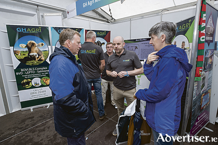 The GH Agri team at the Ploughing Championships.