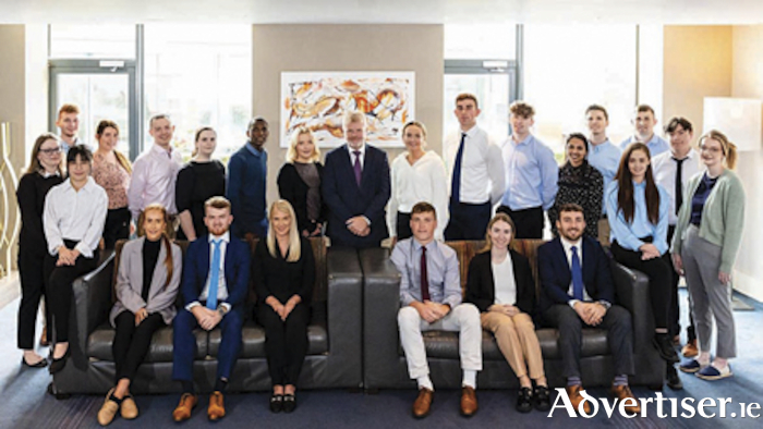 RBK Chartered Accountants, with a focal location at RBK House, Irishtown, Athlone and two further offices in Roscommon and Dublin, has strengthened its workforce with the addition of 30 new graduates.
