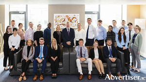 RBK Chartered Accountants, with a focal location at RBK House, Irishtown, Athlone and two further offices in Roscommon and Dublin, has strengthened its workforce with the addition of 30 new graduates.
