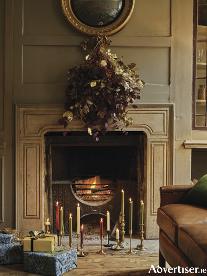 Neptune’s Heddon candlestick and Coleridge dinner candles make thoughtful gifting simple. The warm brushed brass complements the rich hues of the Olive or Cranberry candles, both of which will reflect candlelight beautifully. Neptune Heddon Candlestick and Coleridge Candle set, priced from €93. See Neptune.com for Irish stockists.