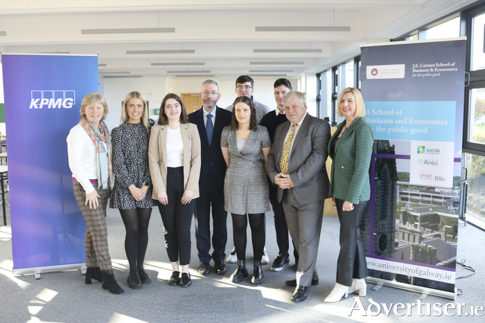 Pictured below are some of the attendees and award winners (L-R): Professor Emer Mulligan, Louise Egan, Orla Ferry, Laurence May, Karen Henry, Matthew Donnellan, Jack Costello, Professor Geraint Howells and Professor Alma McCarthy.