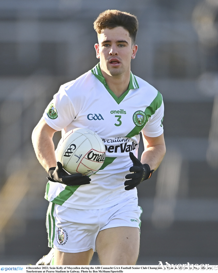 Moycullen's Sean Kelly and his teammates take a step into the unknown when they clash with Ulster and Derry champions Watty Grahams Glen in Croke Park on Sunday at 3.30pm.