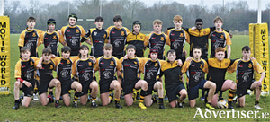 Pictured are the Buccaneer&rsquo;s Under 15 playing squad who defeated Galwegians in the Connacht League at the weekend