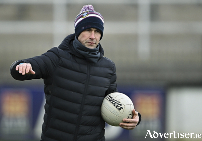 Recently appointed Westmeath senior football manager, Dessie Dolan, faces a repeat of the Tailteann Cup final when the Lake County play Cavan in their opening Division 3 league fixture in January. Photo by Piaras O’Midheach/Sportsfile