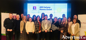 Home buyers attending the AIB Galway Homes Event.