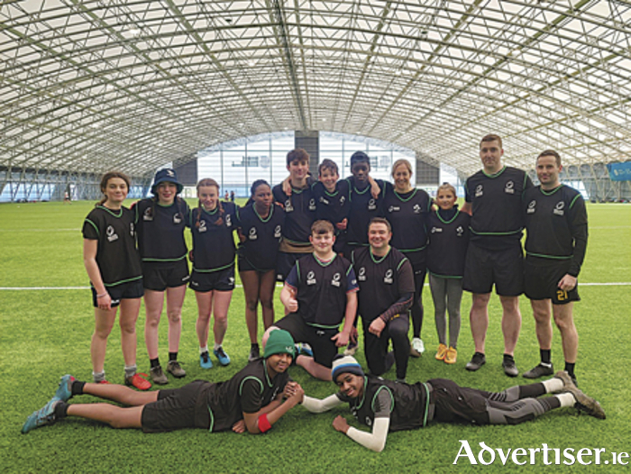 The Buccaneers Touch Rugby squad which participated in the All Ireland Mixed Open Championship