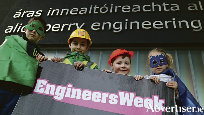 University of Galway is calling all Superhero Engineers to come to campus on 4th March for a Family Fun Day to explore engineering through exciting and fun, hands-on activities and shows. 
Photo: Magdalena Hajdukiewicz, University of Galway.