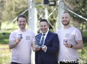 Founders, Emmett Kerrigan and Keith Loftus pictured with Maxol CEO, Brian Donaldson