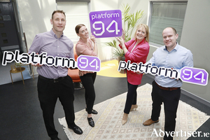 At the Rebrand event for GTC to Platform94 were Brian Muldoon, Tara Lane, Noreen Conway and Thomas Fisher.