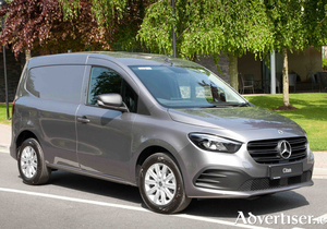 Mercedes Benz new Citan, a well-specified starter version priced from &euro;23,245 plus VAT called the Pro version.
